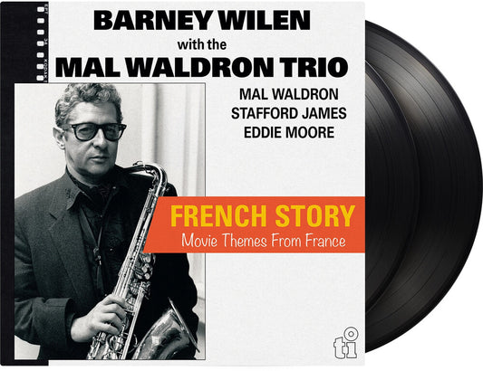 the album cover for Barney With the Mal Waldron Trio Wilen - French Story (movie Themes From France) (2lp/50th Anniversary/180g)