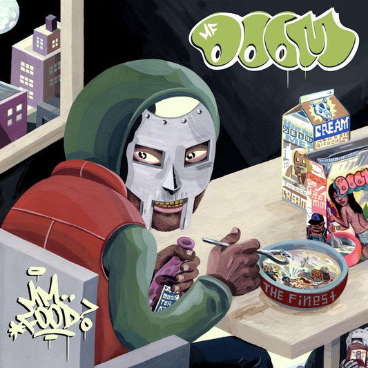 the album cover for MF DOOM - Mm Food [20th Anniversary Reissue]