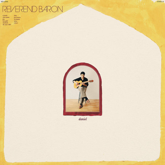 the album cover for Reverend Baron - Daniel