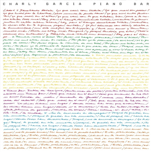 the album cover for Charly Garcia - Piano Bar