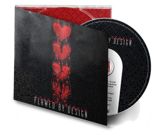 the album cover for Scarlet Rebels - Flawed By Design [Digipak]
