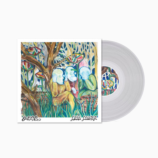 the album cover for Beans - Less Louder [Ultra Clear]