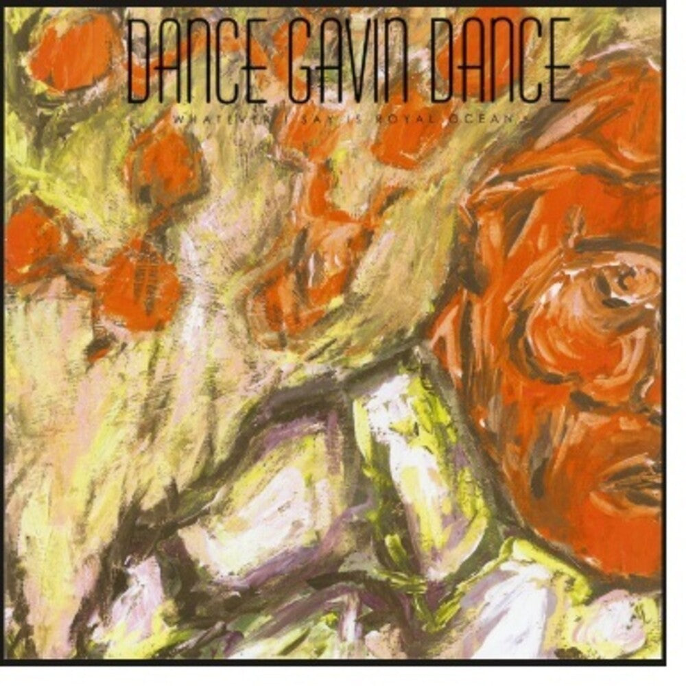 the album cover for Dance Gavin Dance - Whatever I Say Is Royal Ocean Ep (20th Anniversary) (forest Green Glitter Vinyl)