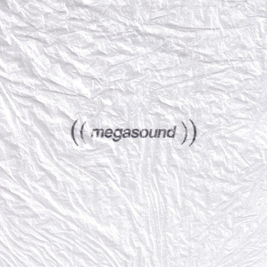 the album cover for Megasound - Megasound - Black & White Splatter (Blk) [Colored Vinyl]