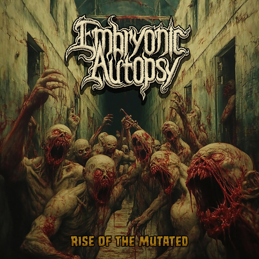 the album cover for Embryonic Autopsy - Rise of the Mutated [Red Vinyl]
