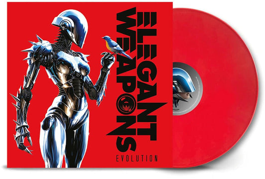 the album cover for Elegant Weapons - Evolution - Red [Colored Vinyl] (Red)