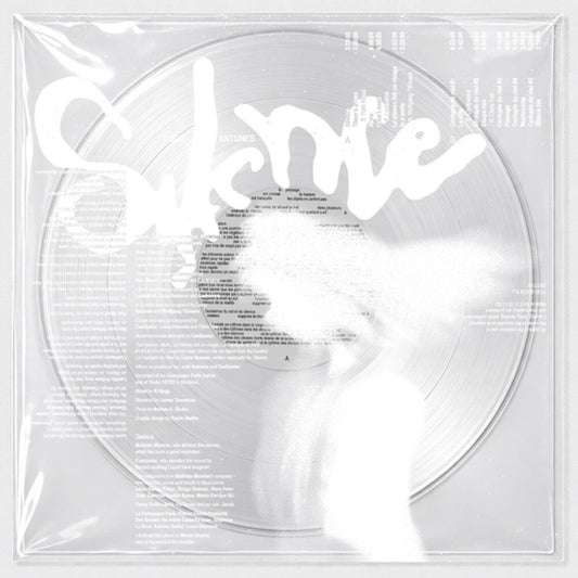 the album cover for Lucie Antunes - Silence (white Vinyl)