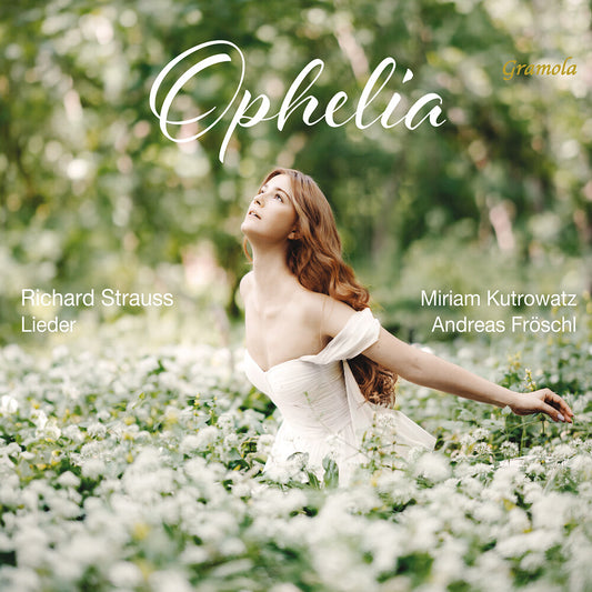 the album cover for Miriam Kutrowatz - Ophelia