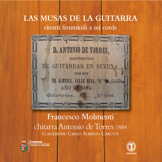 the album cover for Francesco Molmenti - Las Musas De La Guitarra - Francesco Molmenti