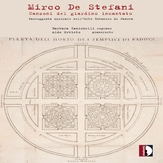 the album cover for Aldo Orvieto - Mirco De Stefani: Canzoni Del Giardino Incantato