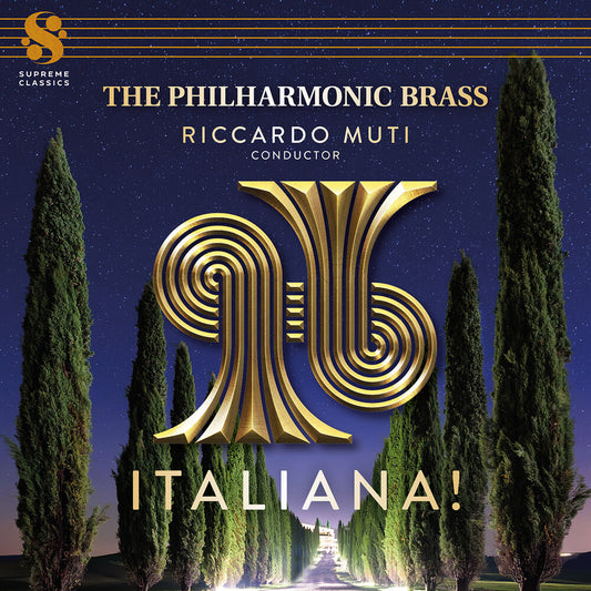 the album cover for Philharmonic Brass - Italiana!