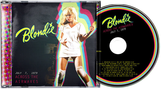 the album cover for Blondie - Across The Airwaves