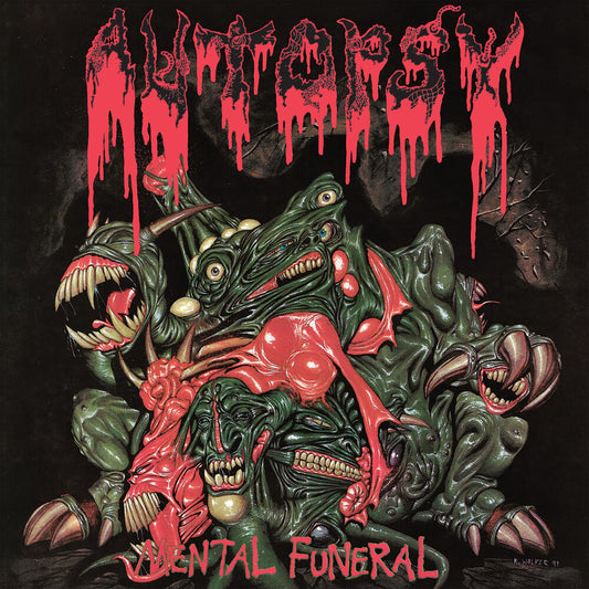the album cover for Autopsy - Mental Funeral (Aniv)