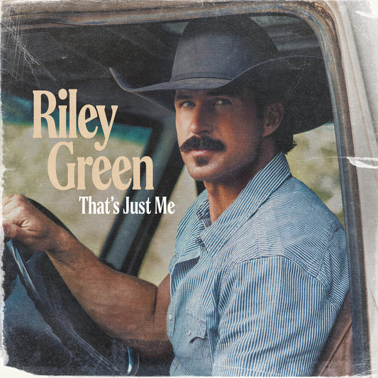 the album cover for Riley Green - That's Just Me