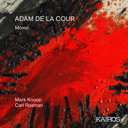 the album cover for Adam Cour  De La - Momo
