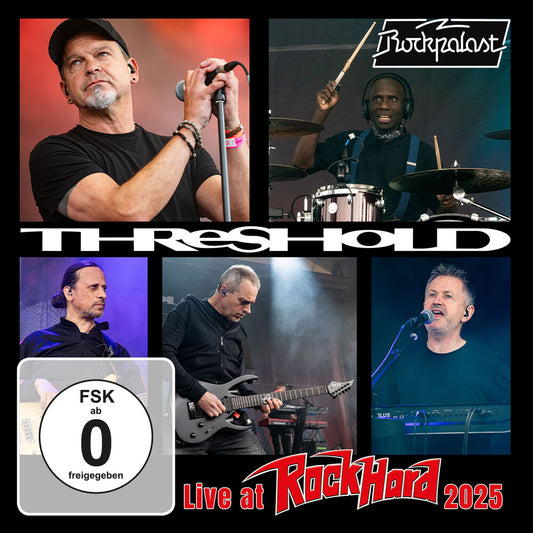 the album cover for Threshold - Live At Rock Hard 2025 (W/Dvd)