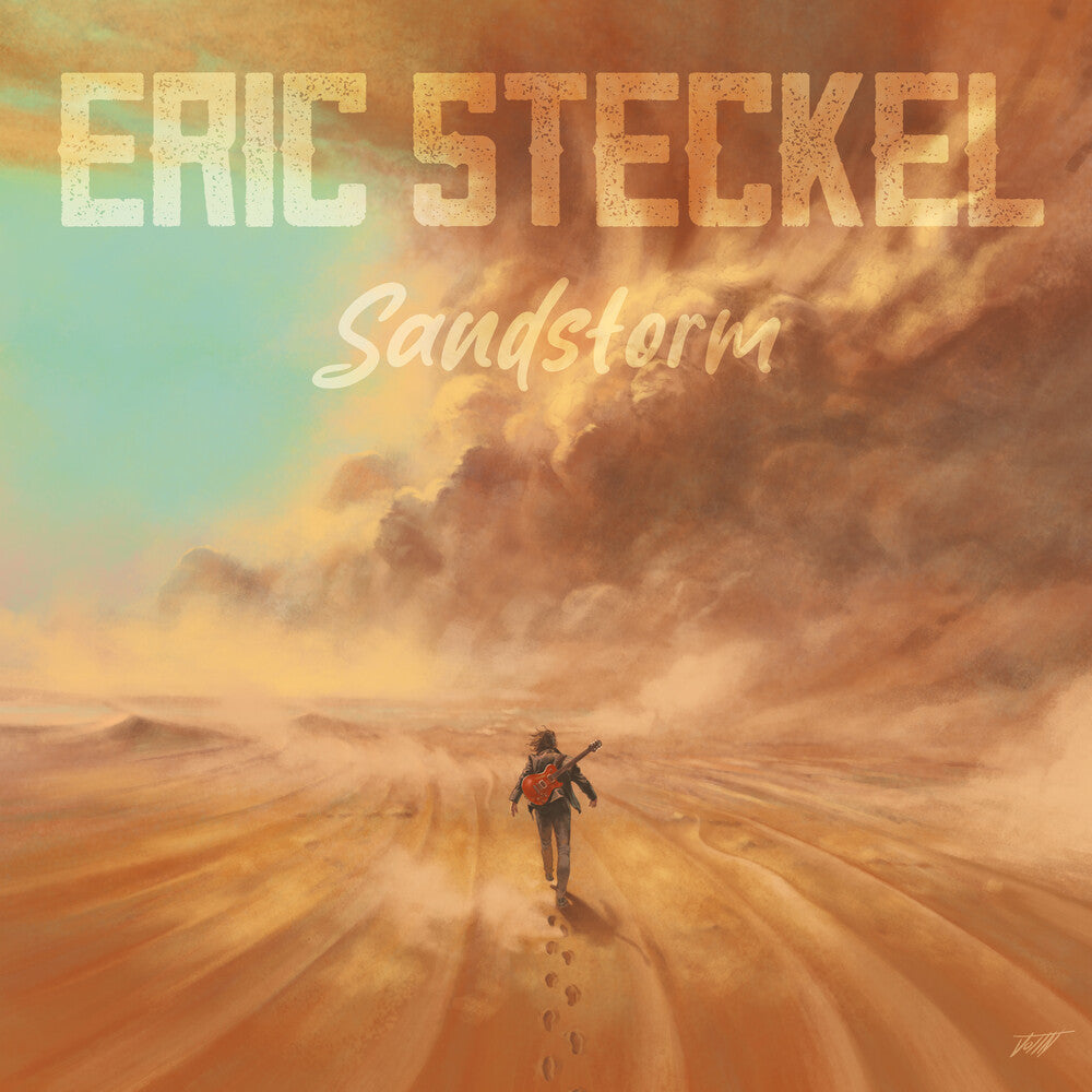 the album cover for Eric Steckel - Sandstorm - Gold [Colored Vinyl] (Gol)