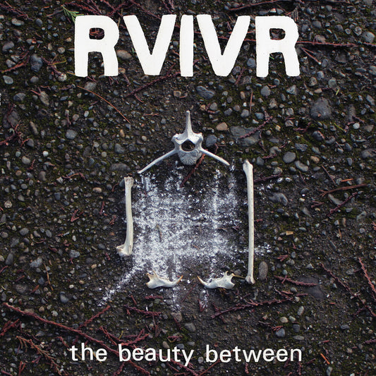 the album cover for RVIVR - The Beauty Between [Black/Clear]