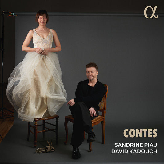 the album cover for Sandrine Piau - Contes