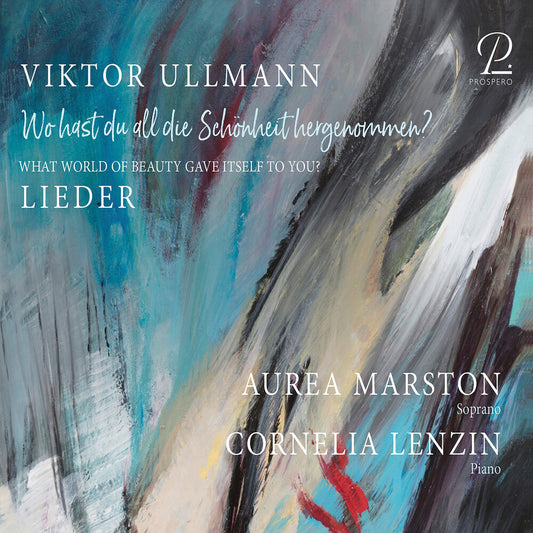 the album cover for Aurea Marston - Lieder