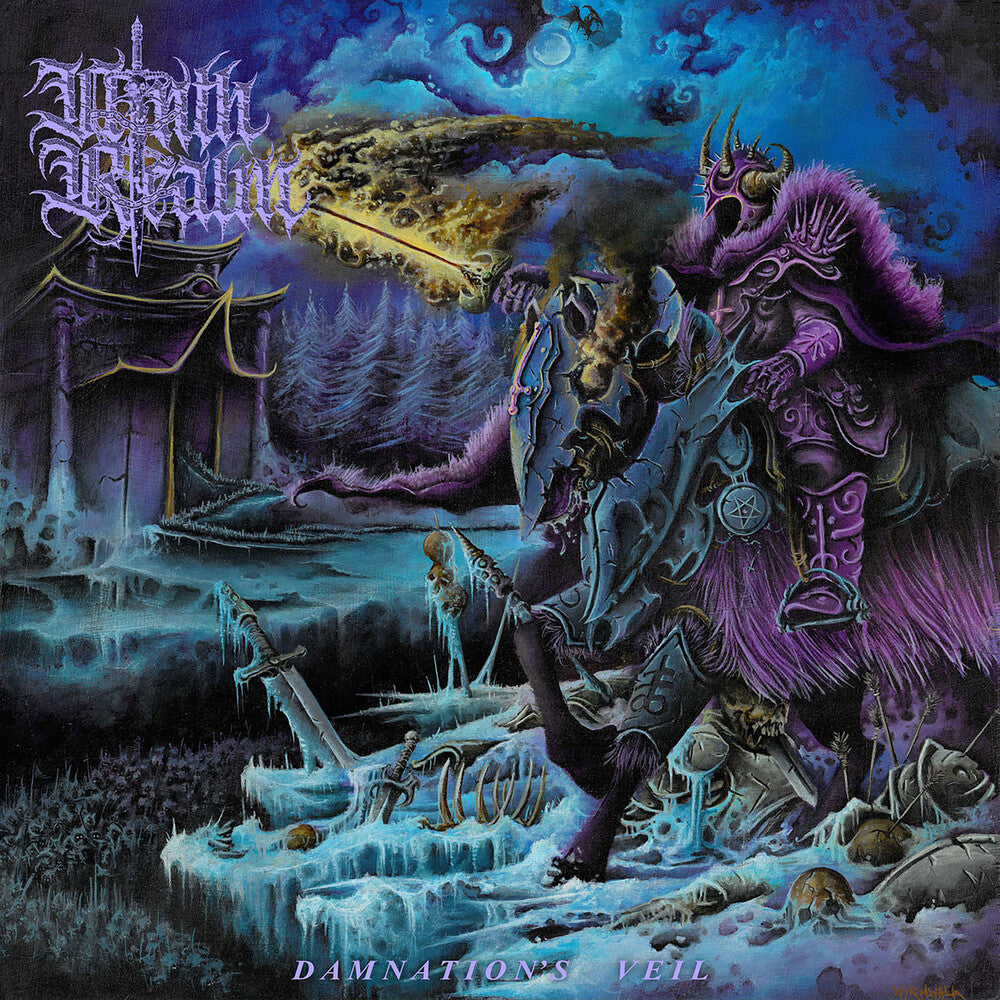 the album cover for Ninth Realm - Damnation's Veil