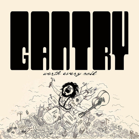 the album cover for Chris Gantry - Worth Every Nail