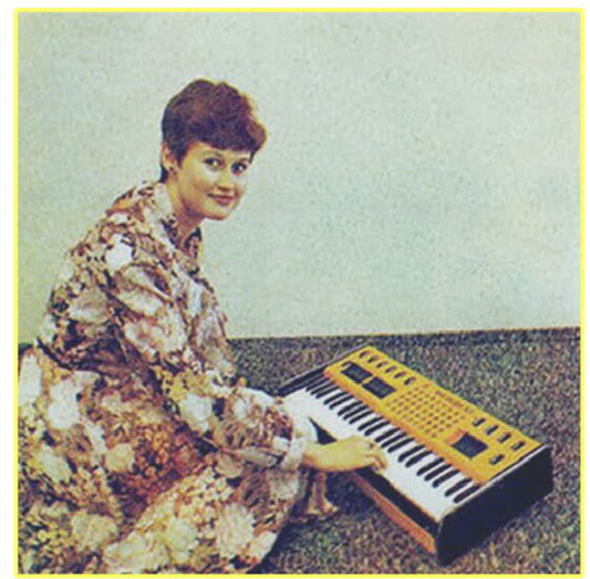 the album cover for Anvar Kalandarov - Central Asian Synthesizers