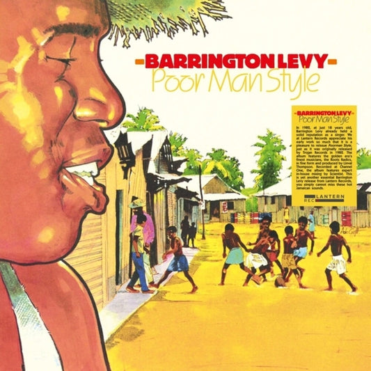 the album cover for Barrington Levy - Poor Man Style