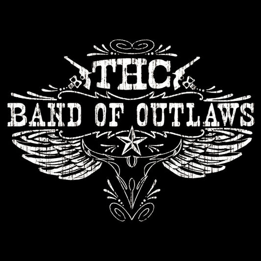the album cover for Texas Hippie Coalition - Band Of Outlaws