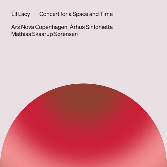 the album cover for Ars Nova Copenhagen - Concert For A Space & Time