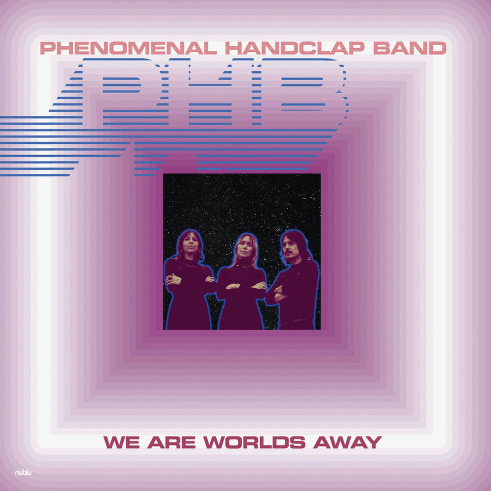 the album cover for Phenomenal Handclap Band - We Are Worlds Away Limited Edition [Colored Vinyl] (Ecov)