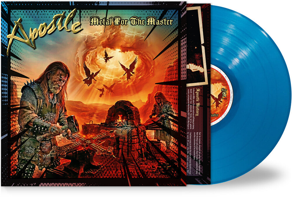the album cover for Apostle - Metal For The Master [Indie Exclusive] [Colored Vinyl] [Limited Edition] [Indie Exclusive]