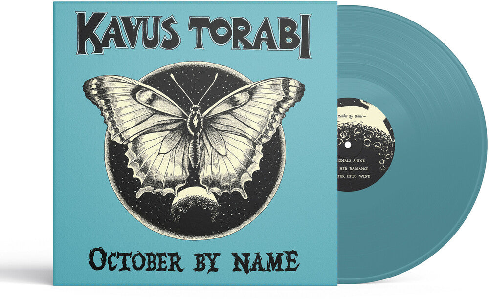 the album cover for Kavus Torabi - October By Name (Blue) [Colored Vinyl]