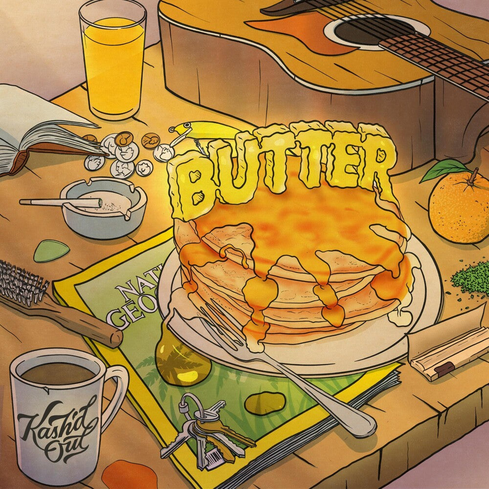the album cover for Kash'd Out - Butter [Colored Vinyl] (Org)