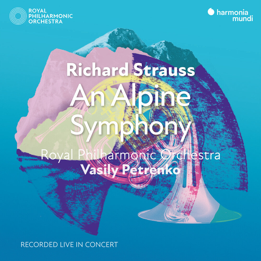 the album cover for Royal Philharmonic Orchestra - Strauss: An Alpine Symphony
