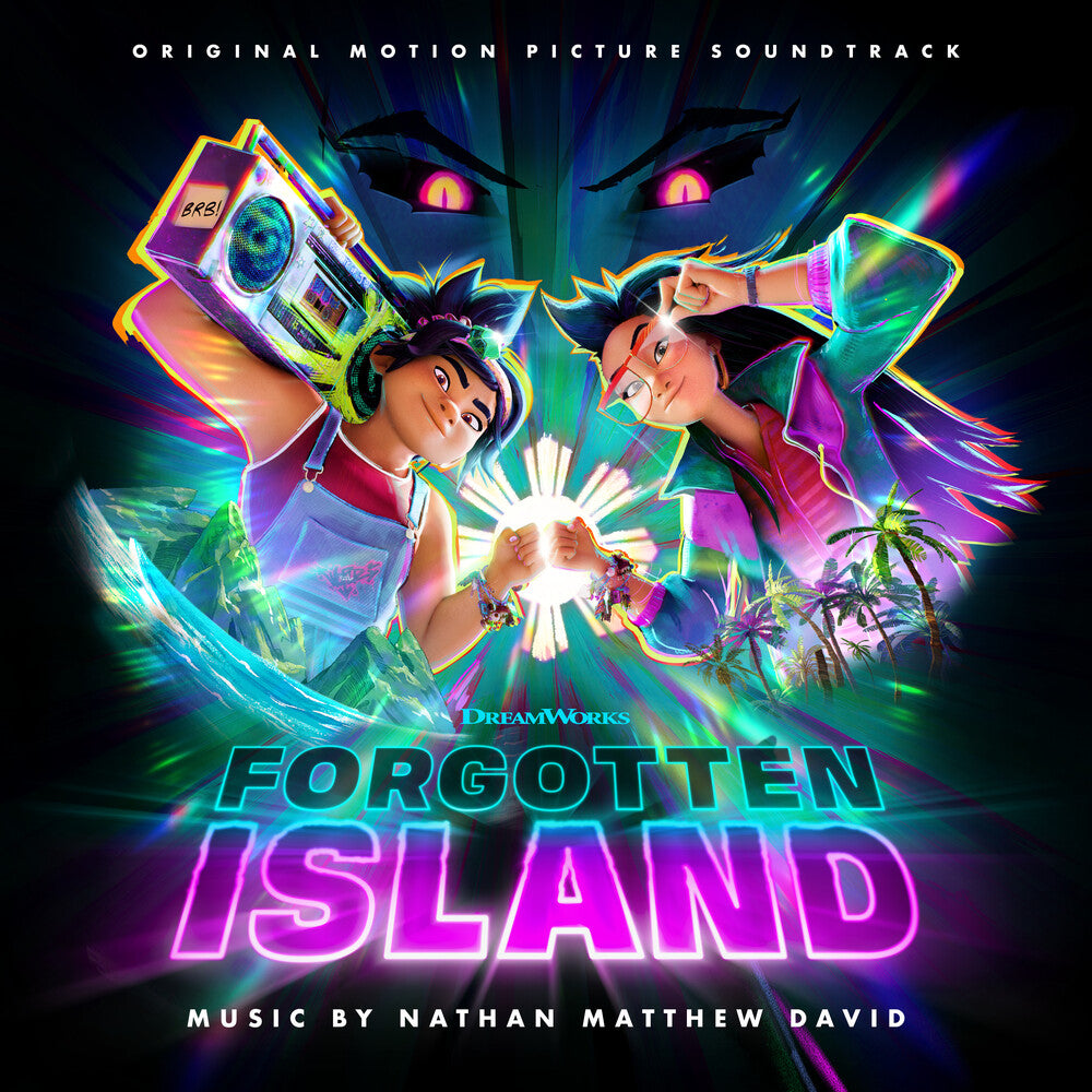 the album cover for Nathan David  Matthew (Colv) (Purp) (Teal) - Forgotten Island - O.S.T. [Colored Vinyl] (Purp) (Teal)