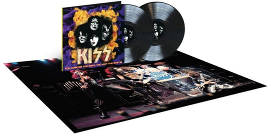 the album cover for KISS - You Wanted The Best You Got The Best [180 Gram] (Aniv)