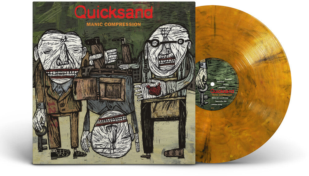 the album cover for Quicksand - Manic Compression [Colored Vinyl] (Org)