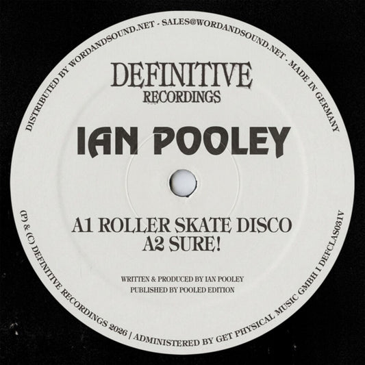 the album cover for Ian Pooley - Roller Skate Disco (Ep)