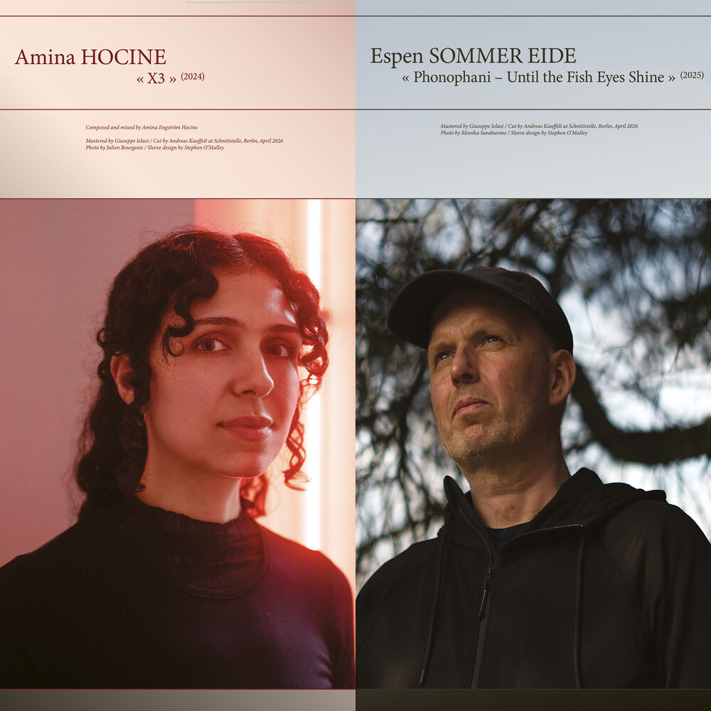the album cover for Amina Hocine - X3 / Phonophani - Unit The Fish Eyes Shine