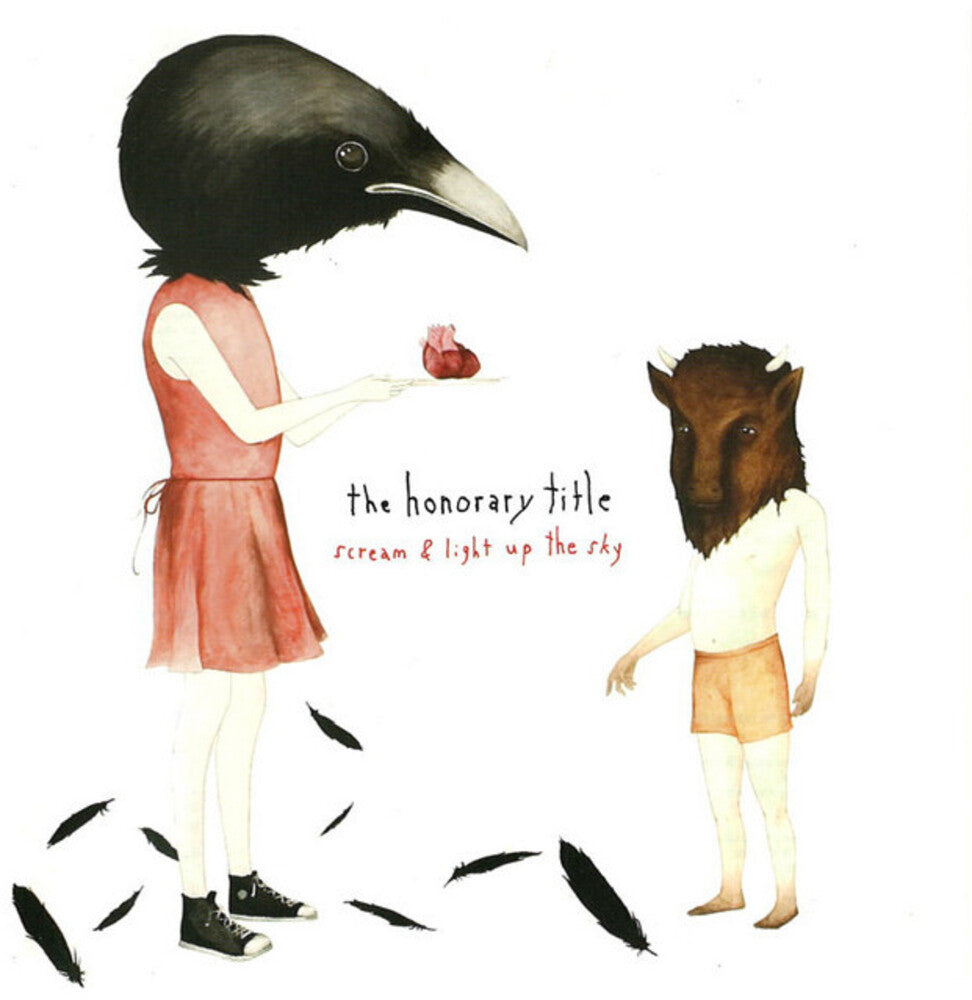 the album cover for Honorary Title - Scream & Light Up The Sky [Colored Vinyl] [Limited Edition] (Spla)