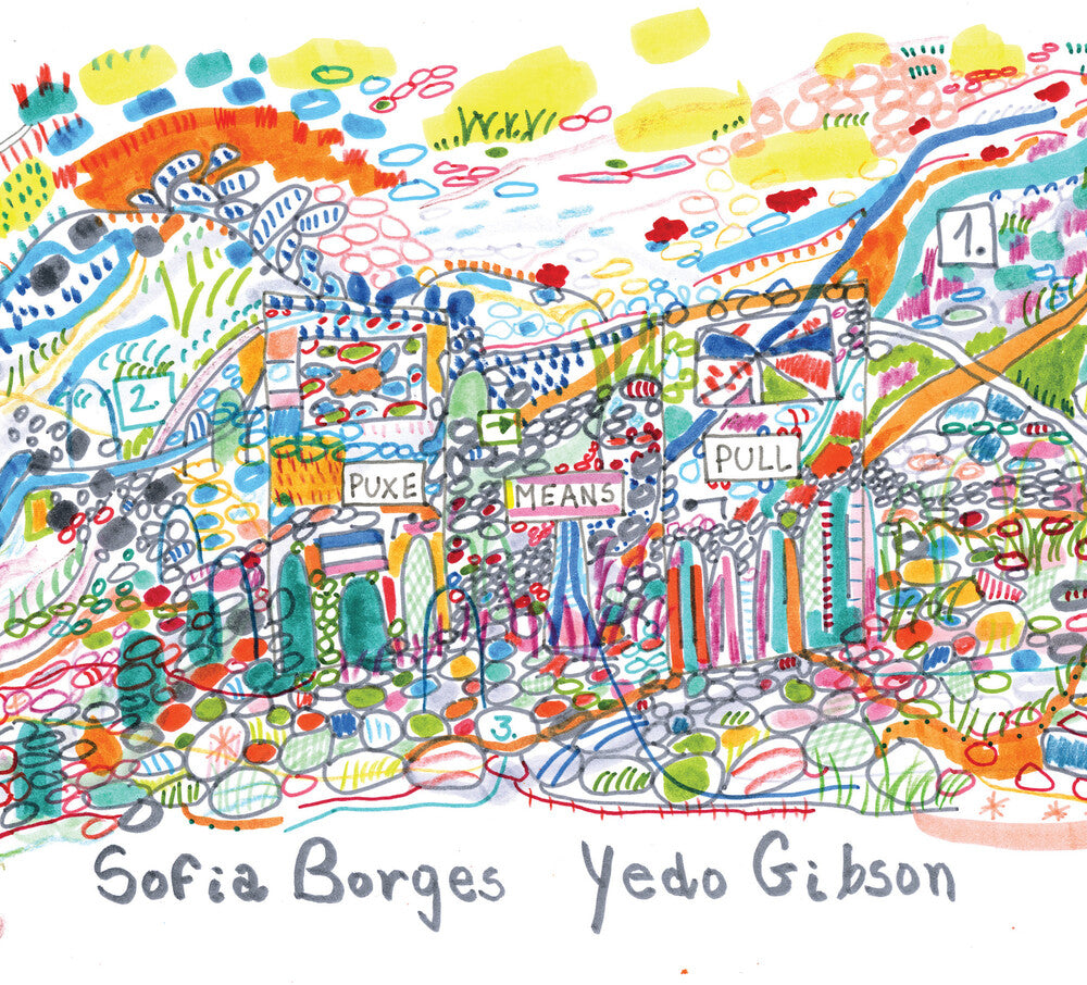 the album cover for Sofia Borges - Puxe Means Pull