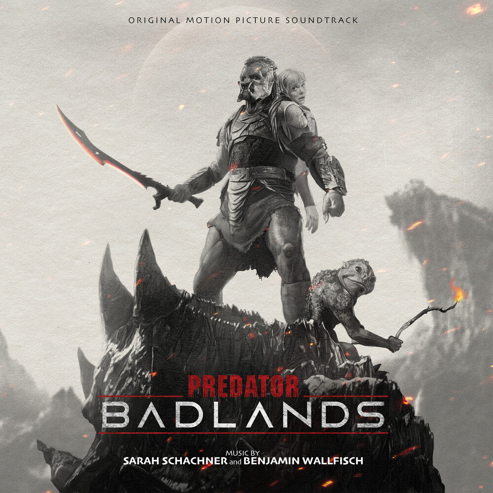 the album cover for Sarah Schachner  / Wal,Benjamin (Colv) (Grn) - Predator: Badlands - O.S.T. [Colored Vinyl] (Grn)
