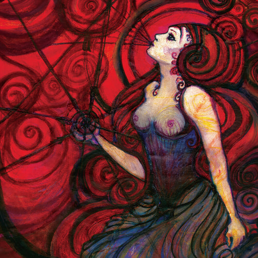the album cover for Nachtmystium - World We Left Behind [Colored Vinyl] (Gate) [Limited Edition] (Ofgv)