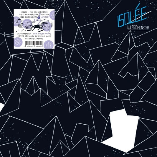 the album cover for Isolee - We Are Monster [Colored Vinyl] (Purp) (Wht) (Mrb)