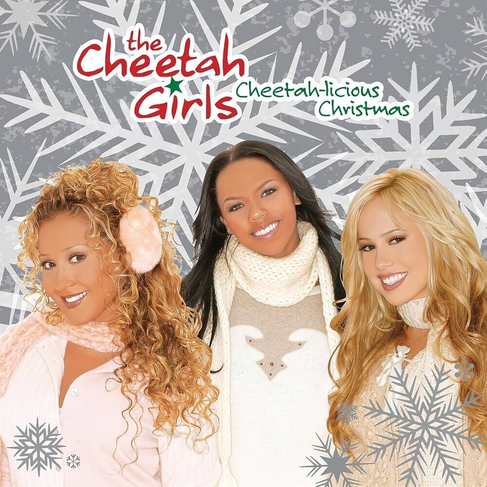 the album cover for Cheetah Girls - Cheetah-Licious Christmas [Clear Vinyl] (Glt)