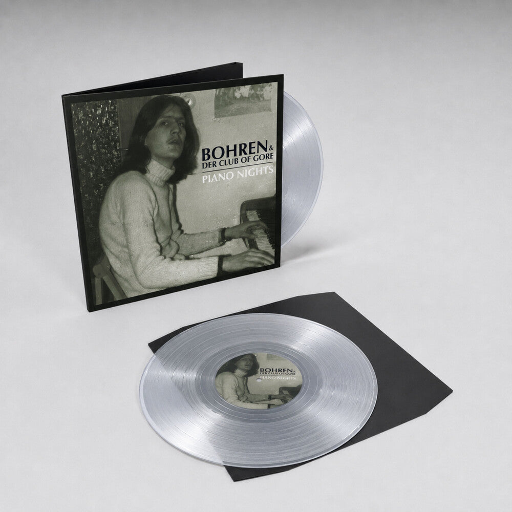 the album cover for Bohren & Der Club Of Gore - Piano Nights [Colored Vinyl] [Clear Vinyl] [Reissue]