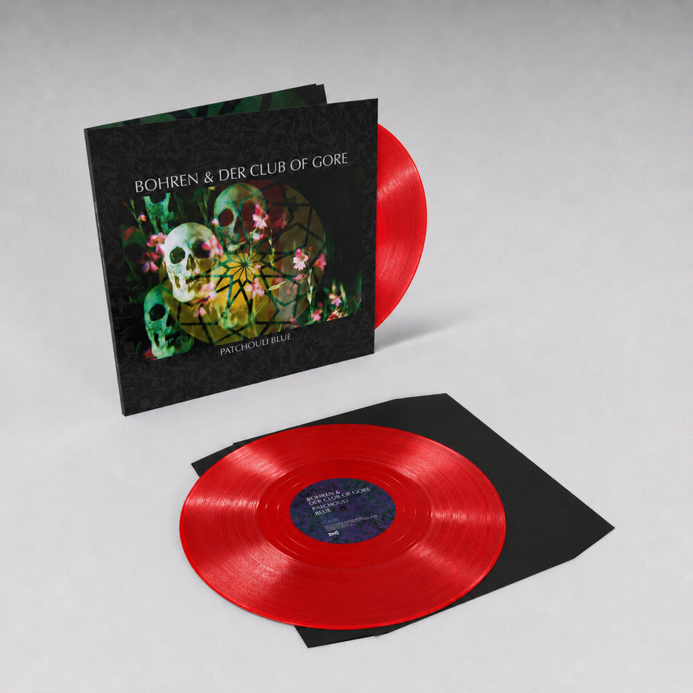 the album cover for Bohren & Der Club Of Gore - Patchouli Blue [Colored Vinyl] (Red) [Reissue]