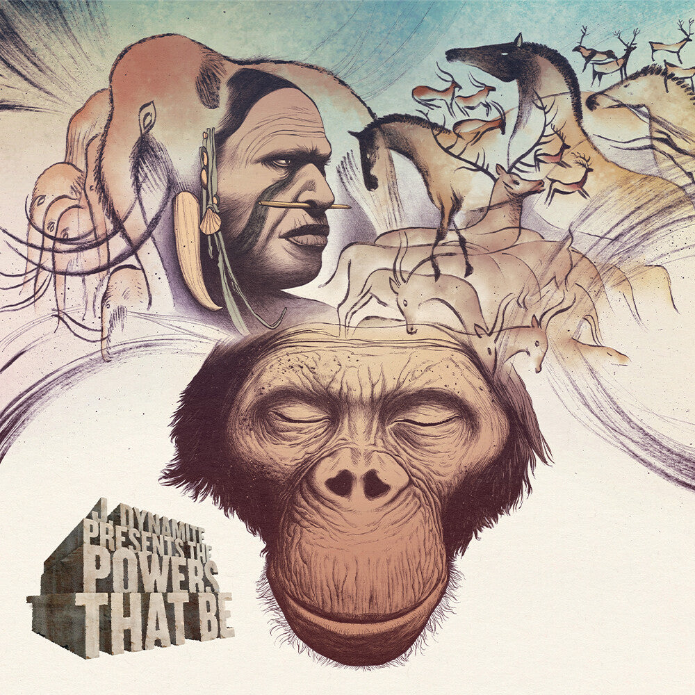 the album cover for Jeff Dynamite - Powers That Be