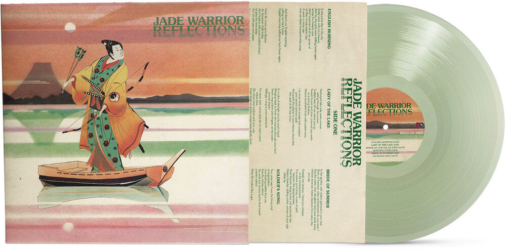 the album cover for Jade Warrior - Reflections - Green [Colored Vinyl] (Grn) [180 Gram] [Remastered]